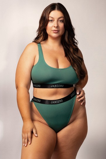 CALCINHA VERDE CAVADA ALÍCIA